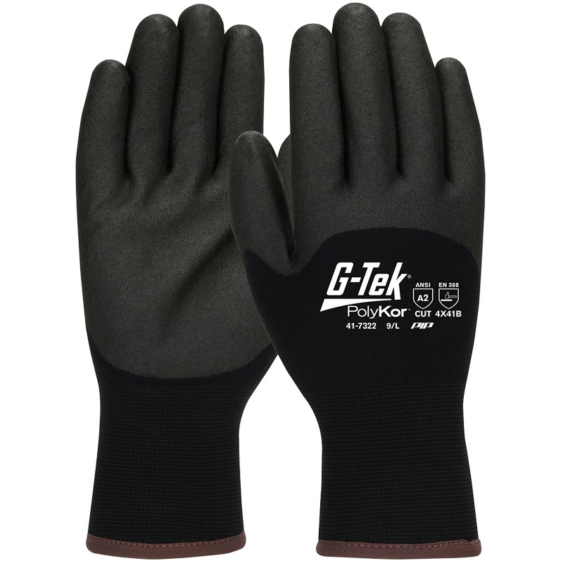 PVC COATED POLYCORE THERMAL GLOVES