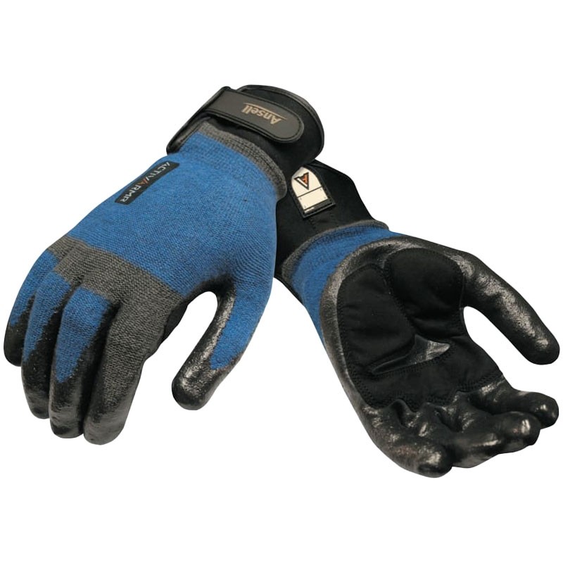 Nitrile Foam Gel Padded Palm Glove, Cut Resistant, Medium