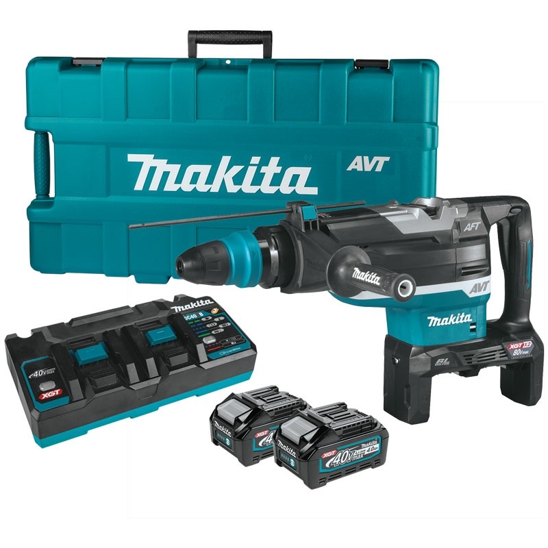 Makita® 80V Pistol Grip Rotary Hammer Kit