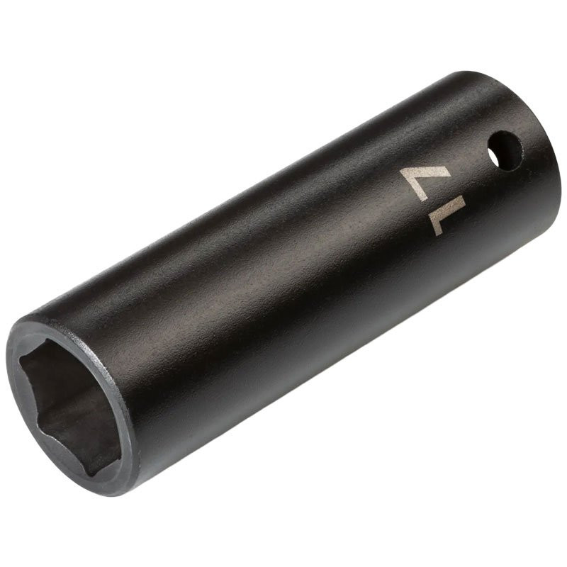 17MM x 1/2" Drive 6-Point Deep Impact Socket
