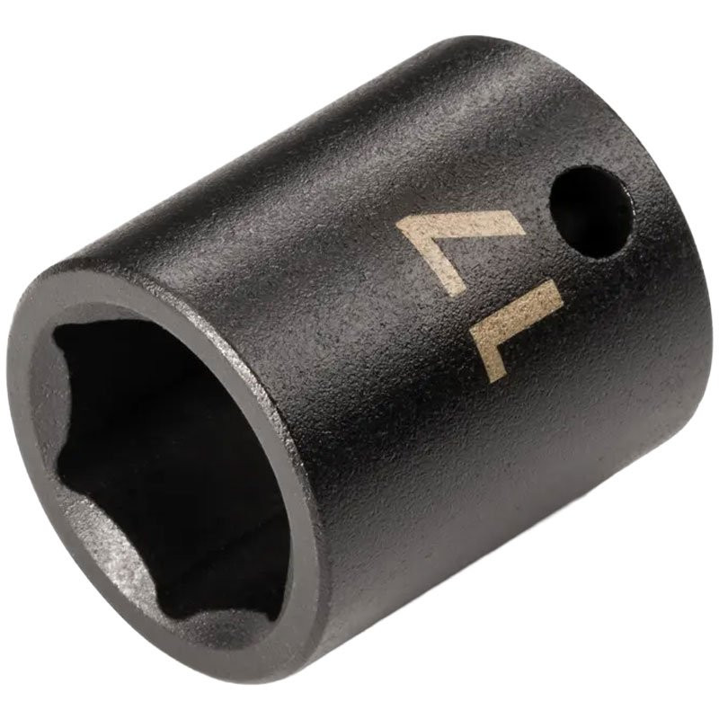 17MM x 3/8" Drive 6-Point Standard Impact Socket