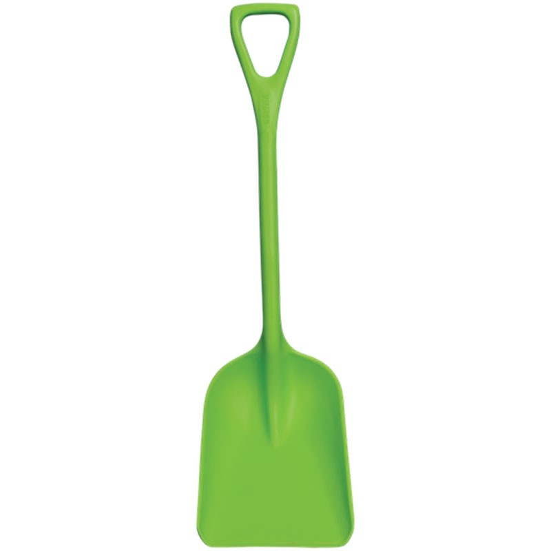 10.2" Wide Scoop Shovel Lime Green with D-Grip