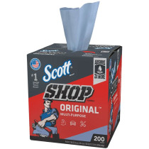 #75190 10" X 13" Scott® Shop Towels - Center Pull Box - Blue