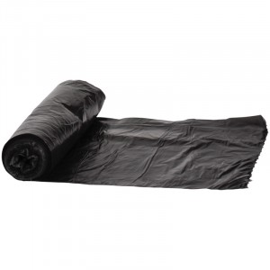 55-60 Gallon Can Liner / Trash Bag, 38" x 58", .65 Mil., Black, 100/Case