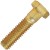 5/16-18 X 2 1/2 HEX CAP SCREW GR 8 ZINC/YELLOW