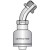 T2750-0610 3/8H X 3/8T SAE Inverted Male Flare 45° Tube Bend - T2000 Series