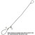 WIRE ROPE SLING 3/16"-9/16" FIN X 4' 7-PART STD 8" EYES