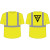 3XL  CLASS 2 S/S T-SHIRT LIME YELLOW W/ WASTE CONNECTIONS LOGO 1C, 1L