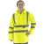 Hi-Vis Class 3 Polyester Rain Jacket, Yellow, 4-XL