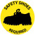 17" Adhesive Vinyl Floor Safety Sign - Safety Shoes Required