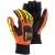 21242HO/XL X-Large Hi-Vis Armorskin Palm Mechanics Gloves