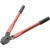 Heavy Duty Cable Cutter, 14" Steel Handles with Insulated Grips