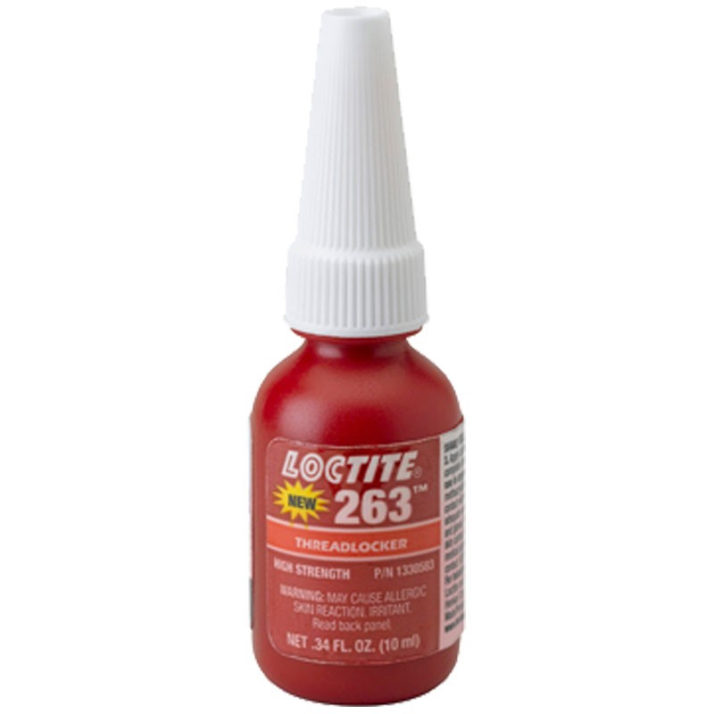 LOCTITE 263 HIGH STRENGTH THREADLOCKER 10ML OIL TOLERANT