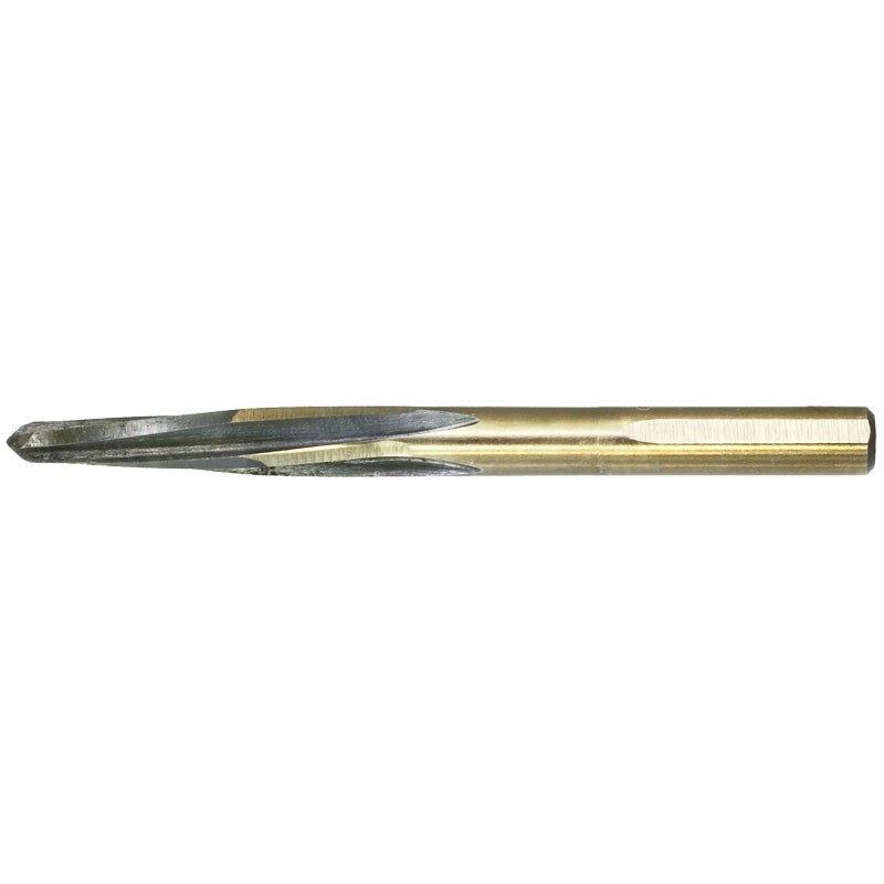 9/16" Spiral Flute Nitro Construction Reamer, 1/2" Shank