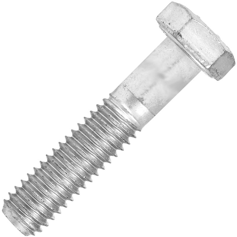 1/4"-20 x 3-1/4" Hex Cap Screw Grade 5 Zinc Plated
