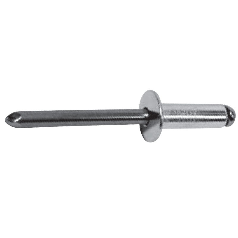 3/16" Stainless Steel Blind Rivet, .626" - .75" Grip Range