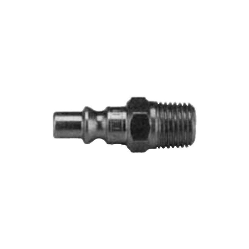 1/4" Body x 1/4" MPT Steel Plug, ARO 210 Style