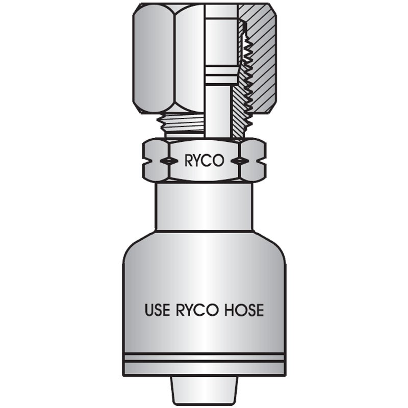 T2850-1616 1H X 1T Tube Bite - T2000 Series