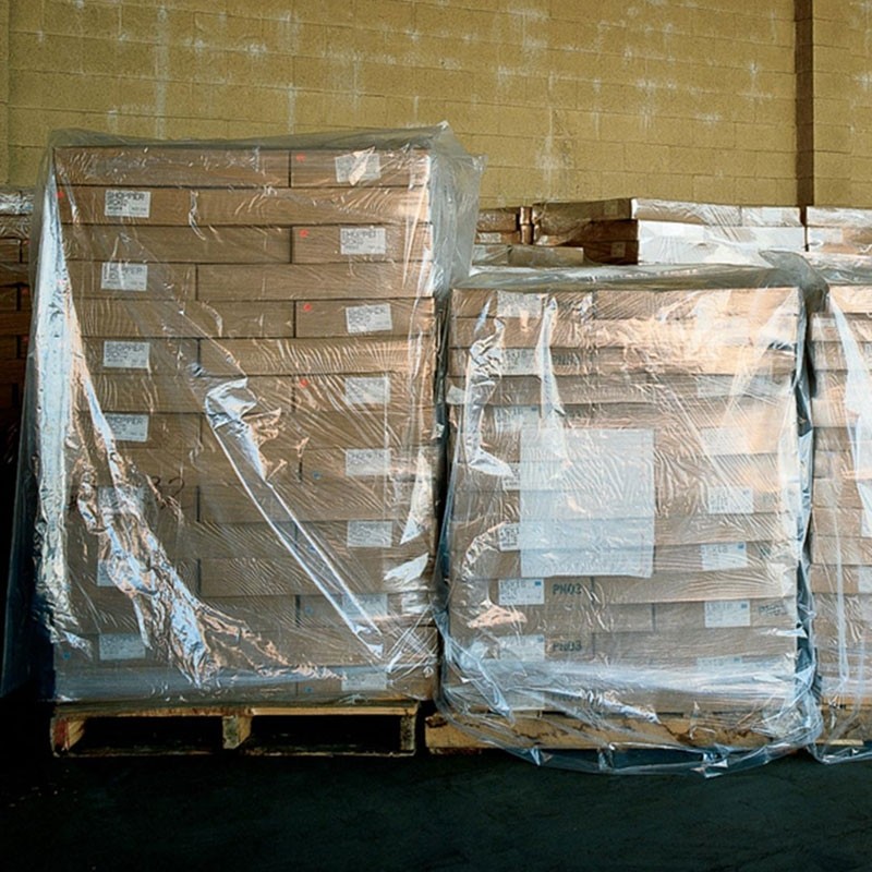 4.0 Mil Pallet Cover / Gaylord Liner for Pallet Size 51" x 49" x 85" (Roll of 25), Clear
