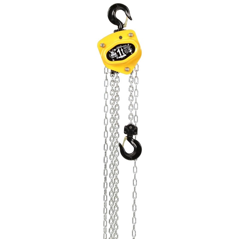 1 Ton Manual Chain Hoist, 20' Lift