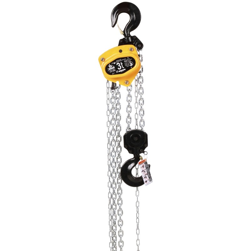 3 Ton Manual Chain Hoist, 15' Lift