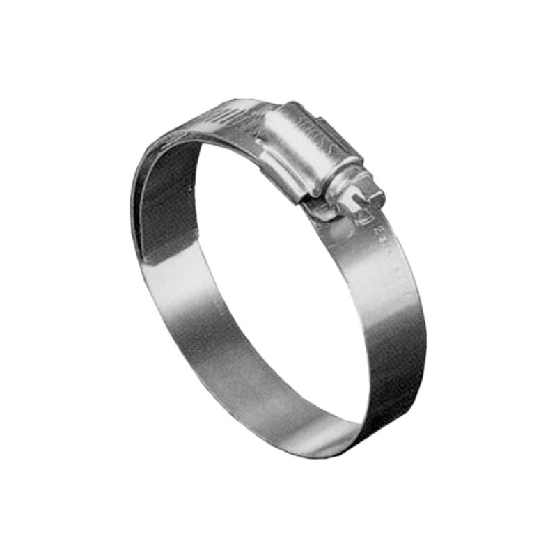 #40 2-1/16" - 3" Shilded/Lined Hose CLamp, Partial Stainless Steel