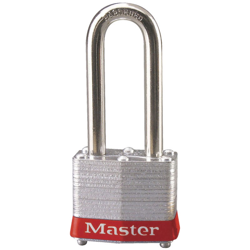 Steel Laminated Safety Padlock 2"Shackle, Keyed Alike