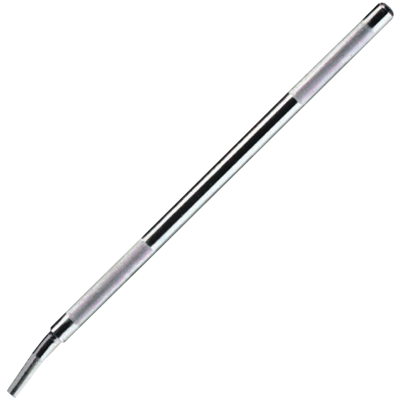Knurled Handle Winch Bar - Chrome