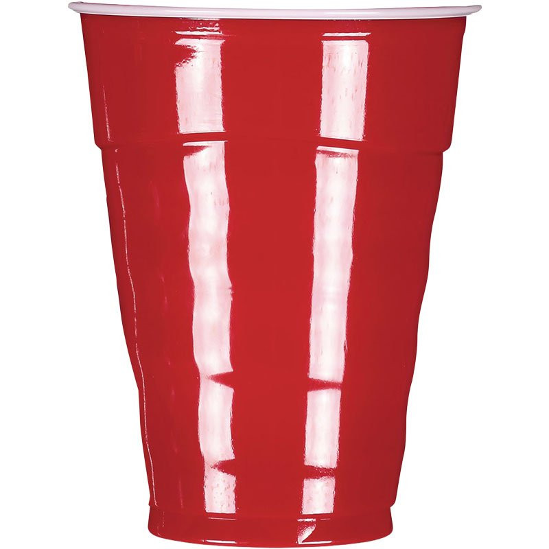 9 Oz. Red  Party Cups - 50/Pack