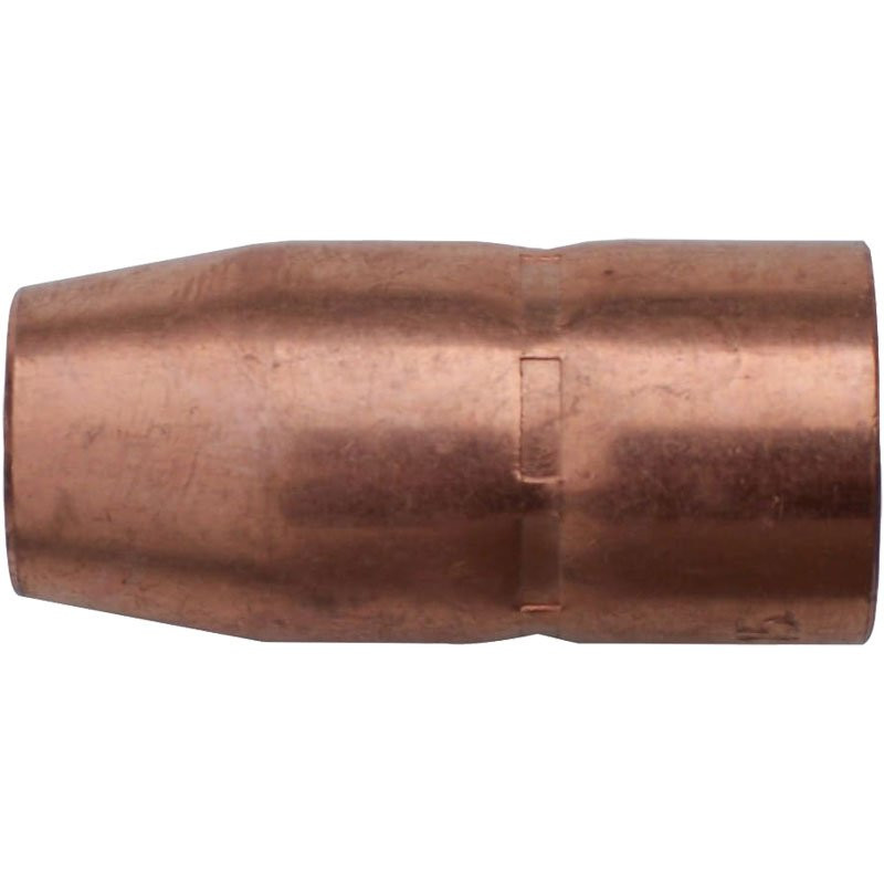 Miller Style Mig Gun Nozzle, 1/2" Bore, Flush