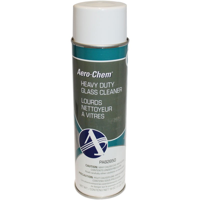 Aero-Chem® Heavy-Duty Glass Cleaner, Aerosol, 19 Oz.