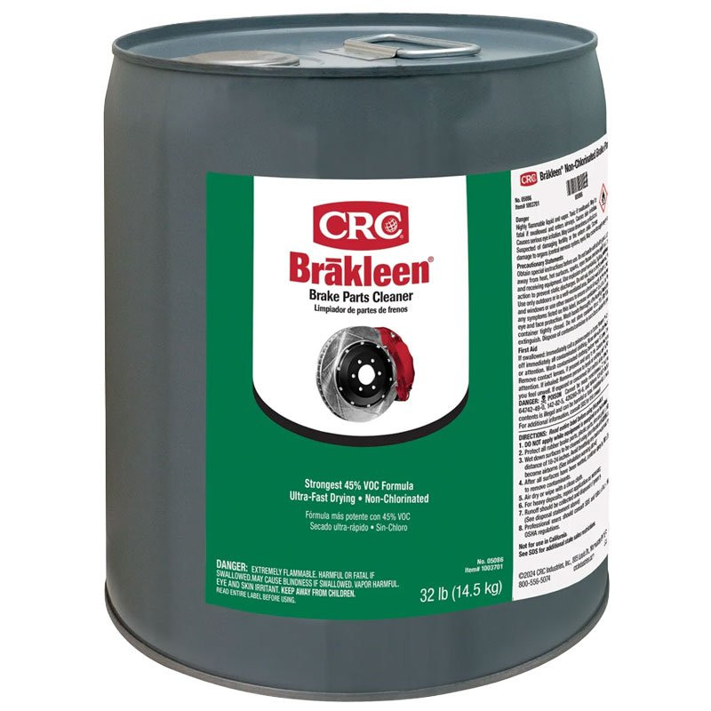 Brakleen® Brake Parts Cleaner, Non-Chlorinated, 5 Gallon