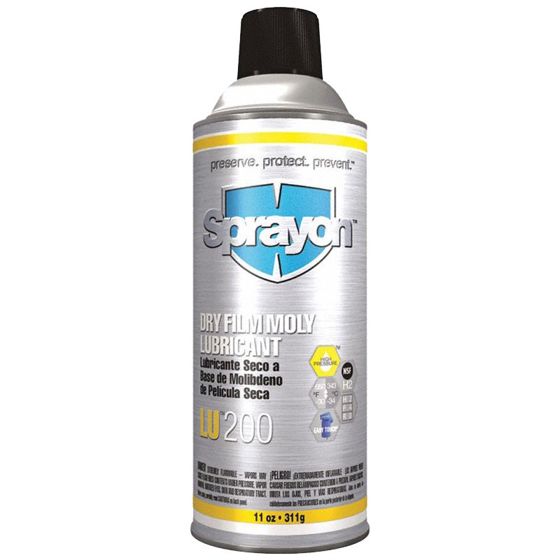 LU200 Dry Film Moly Lubricant, 11 oz.