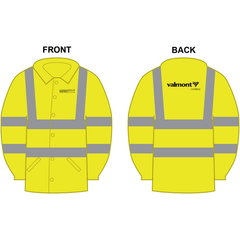 XL WIND BREAKER CLS 3 JACKET LYJACKET W/ VALMONT LOGO (2L - 1C)