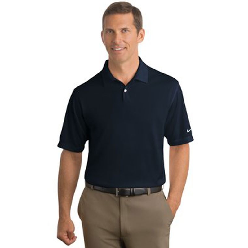 LG NIKE GOLF DRI-FIT POLO - NAVY BLUE 