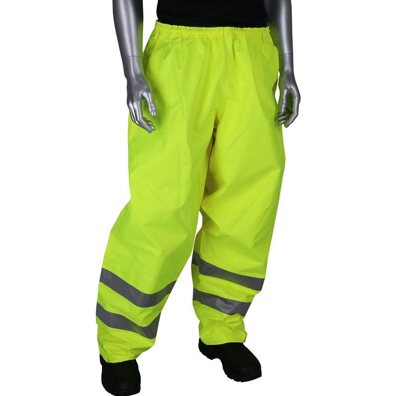 CLASS E HI-VIZ XL RAIN PANTS