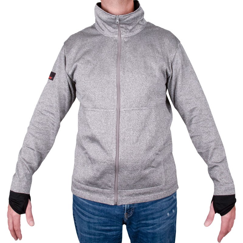 CutArmour™ Full-Zip Jacket, 4" Collar, Solid Back, Reinforced Front Wear Panel, Small