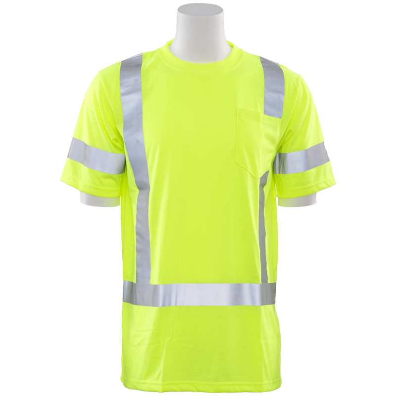 Class 3 Hi-Vis Yellow Soft Touch T-Shirt, 5X-Large