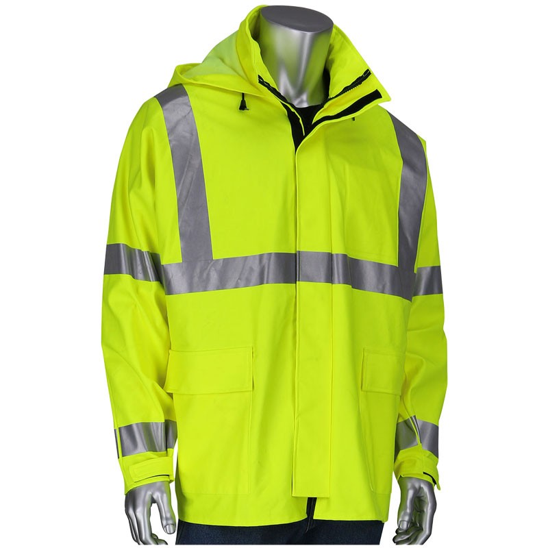 FALCON™ VizAR Type R Class 3 Heavy Duty Waterproof Breathable Jacket, 2X-Large