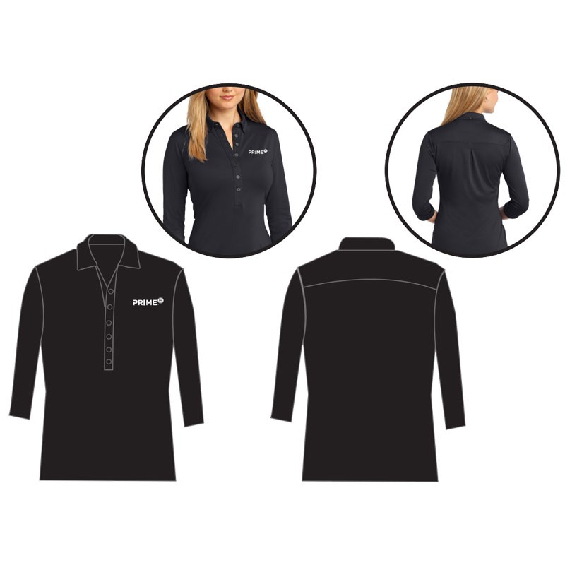 4-XL  OGIO® LADIES GAUGE POLO W/ PRIME360 LOGO (1C - 1L)