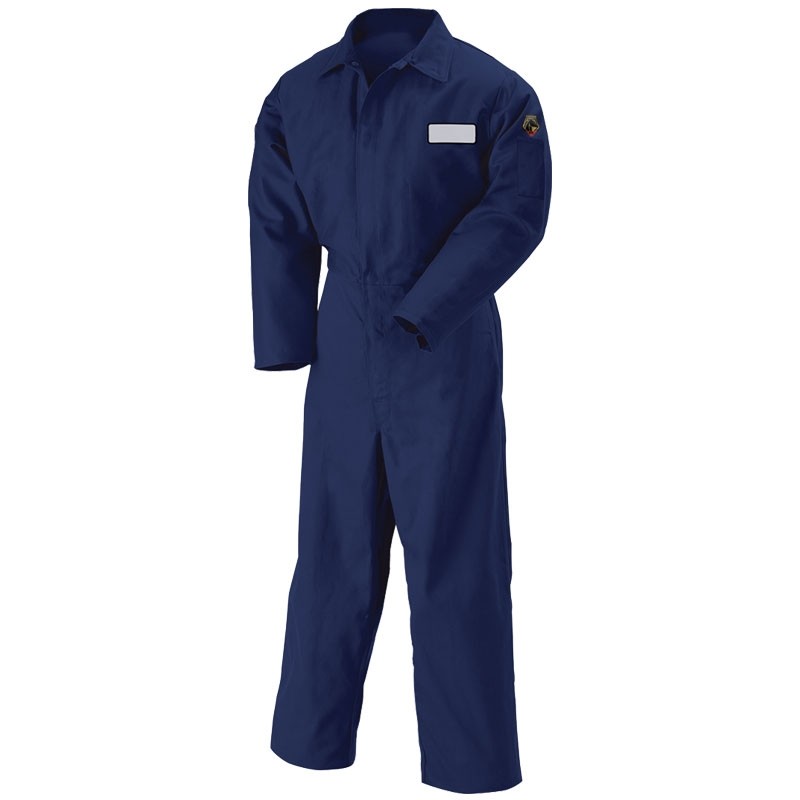 FR 9 oz. Cotton Navy Coverall, 2-XL