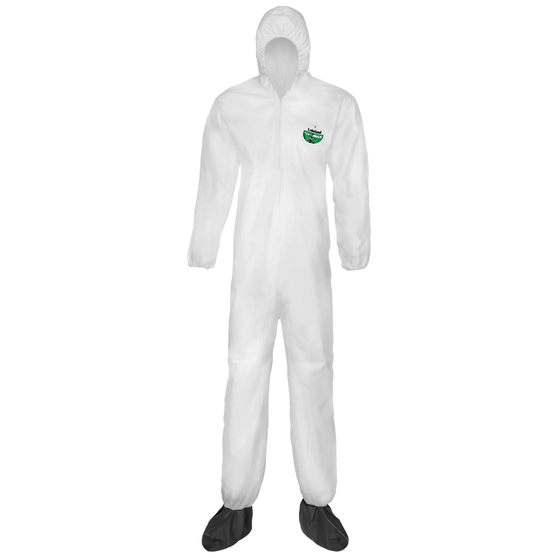 MicroMax® NS ANSI Pattern Coveralls, Hood, Non-Skid Boots, Elastic Wrist & Ankles, 5-XL