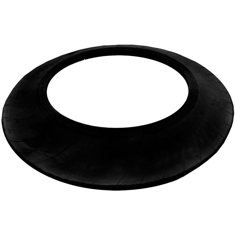 Rubber Tire Ring Base for Traffic Barrels, 23 Lb