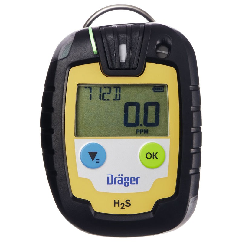Drager PAC 6000 Single Gas Monitor, Hydrogen Sulfide (H2S)