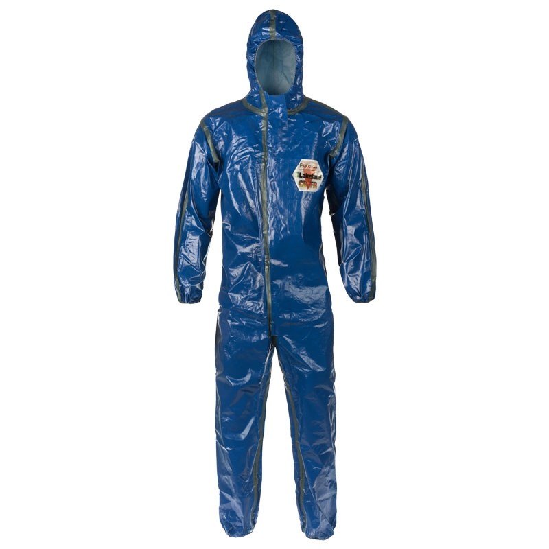 Pyrolon® CBFR Coverall – Respirator Fit Hood, Elastic Wrist, Storm Flap Over Zipper, No Boots, Medium