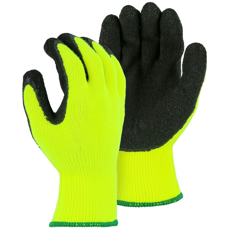 3397HY/MED SUMMER PENGUIN HI VIS YELLOW GLOVES - NO LOGO
