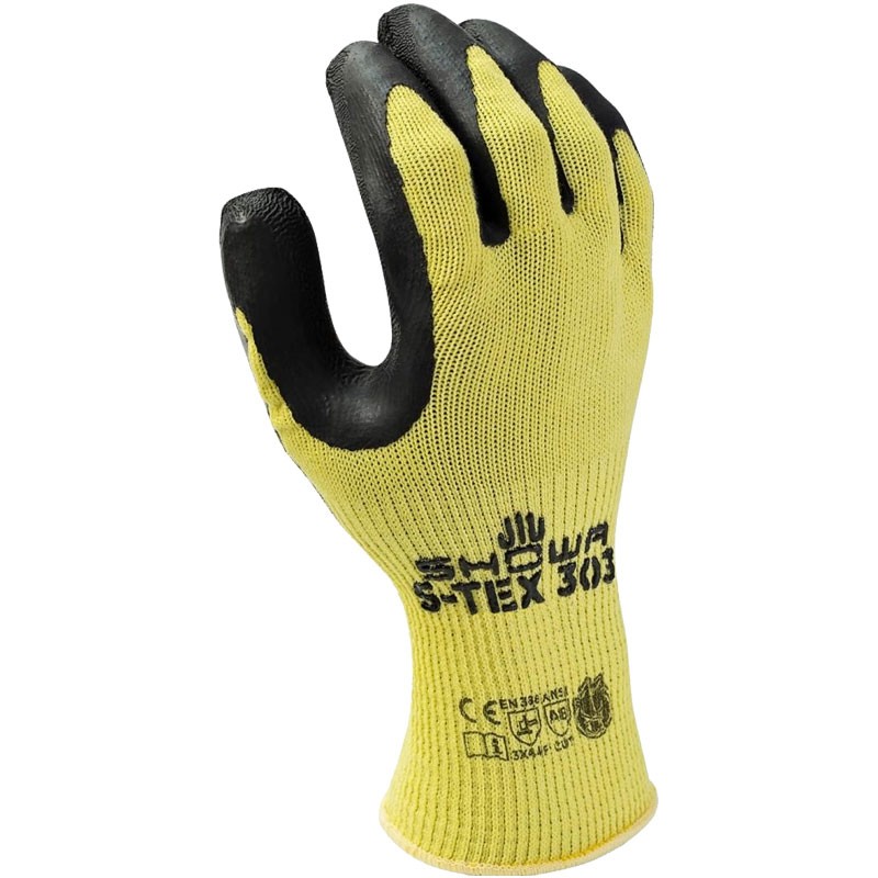 S-TEX 303-XL LATEX COATED S/S KEVLAR CUT  RESISTANT GLOVE X-LARGE