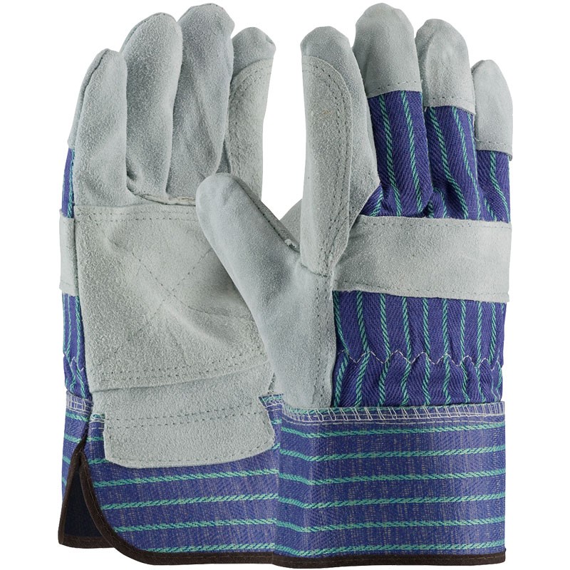 Double Palm Leather Work Glove, Small