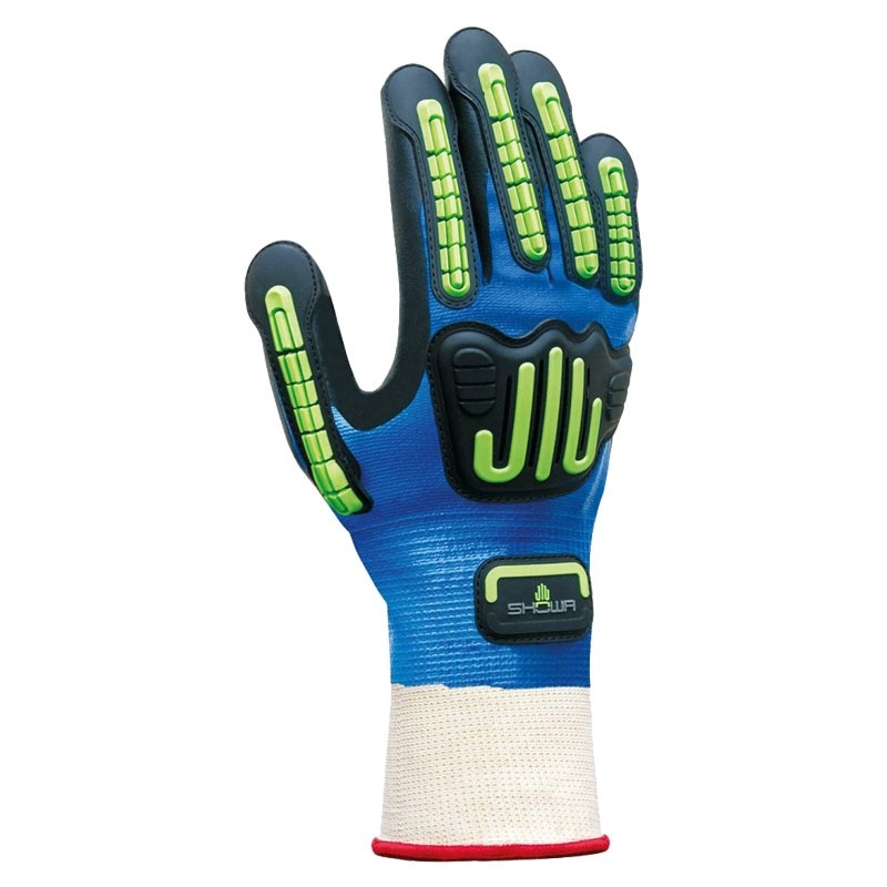 Hi-Vis Foam Nitrile Coated Impact Resistant Glove, 2-XL
