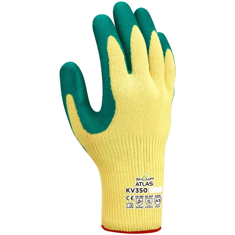 Nitrile Palm Coated Knit Wrist Cut Resistant Glove, Large
